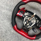 Red Carbon Fiber Steering Wheel Fits Lexus IS250 / IS350
