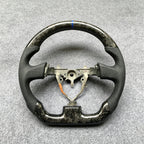 Forged Carbon Fiber Steering Wheel Fits Subaru 2004-2007 WRX STI / 2005-2008 Forester / 2005-2007 Legacy