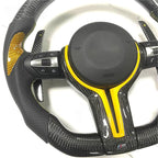 Carbon Fiber Steering Wheel Fits BMW M2 M3 M4 M5 M6, F10 F30 and X1-X6 Series