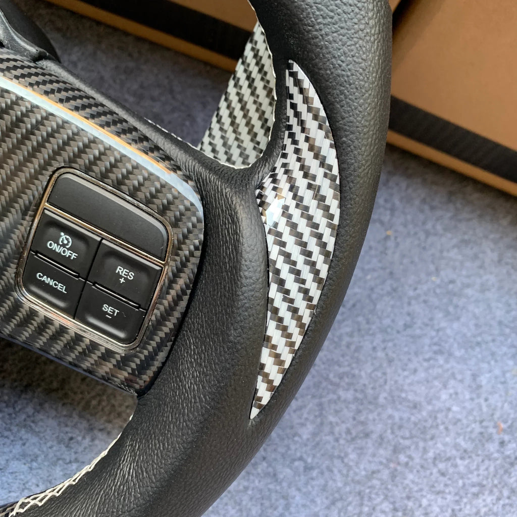LED Carbon Fiber Steering Wheel Fits Jeep Grand Cherokee 2011-2013
