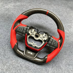 Carbon Fiber Steering Wheel Fits Toyota Highlander Sienna 2020-2026