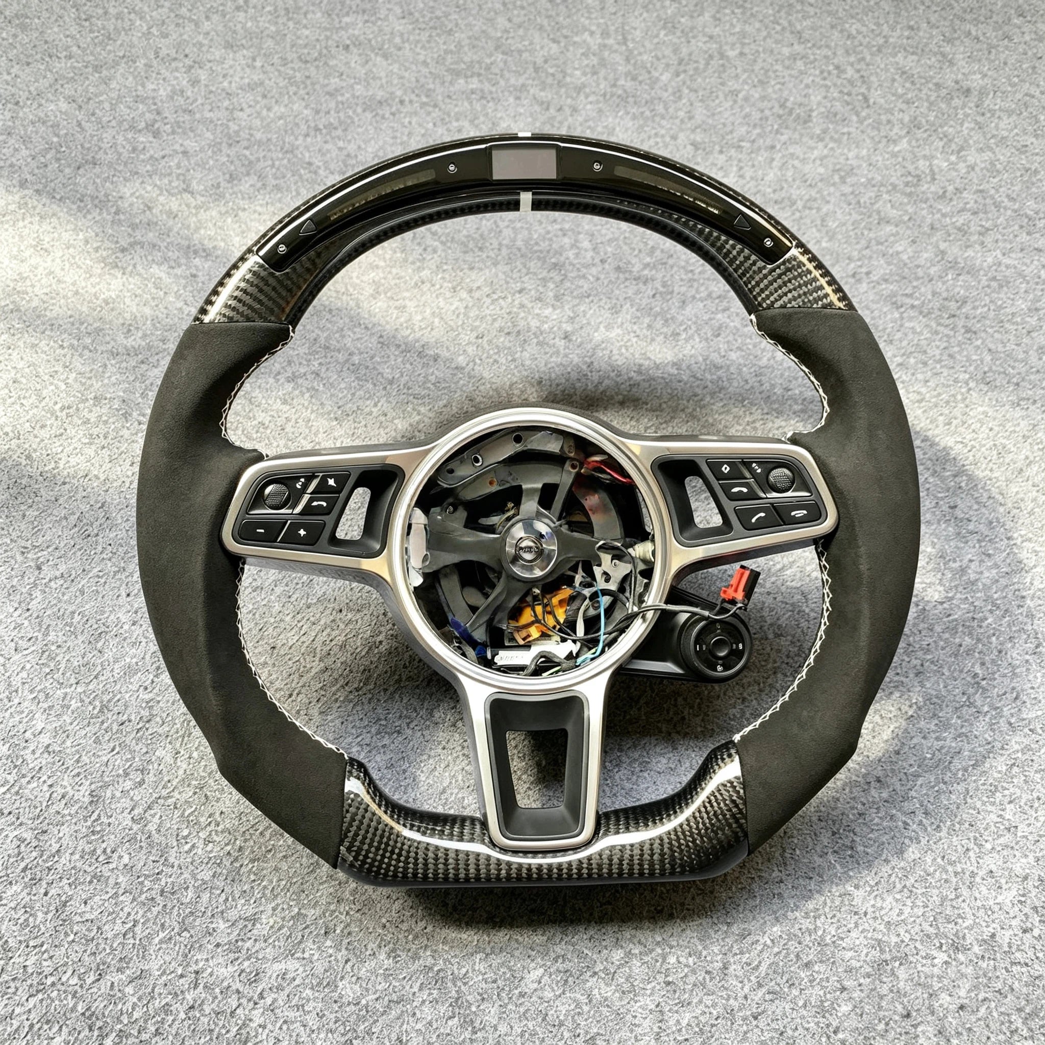 LED Carbon Fiber Steering Wheel For Porsche 911 (991.2) / GT3 / Cayenne 958.2