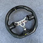 LED Carbon Fiber Steering Wheel Fits Corvette C6 Z06 2006-2013