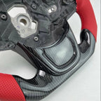 LED Carbon Fiber Steering Wheel For Toyota Supra A90