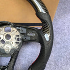 Custom Carbon Fiber Steering Wheel Fits Audi A3 S3 RS3 A4 A5 S4 S5 RS4 RS5 2017+