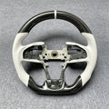 Custom Carbon Fiber Steering Wheel For 2016-2021 Honda Civic FK8