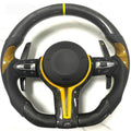 Carbon Fiber Steering Wheel Fits BMW M2 M3 M4 M5 M6, F10 F30 and X1-X6 Series