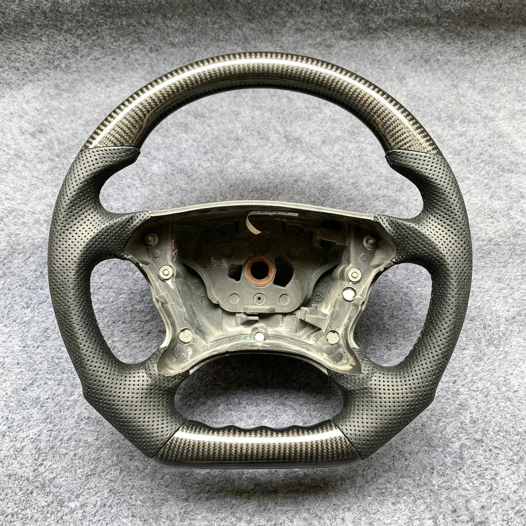 Carbon Fiber Steering Wheel Fits Mercedes SL-Class R230 SL550