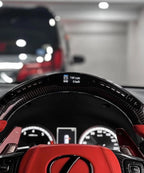 LED Carbon Fiber Steering Wheel Fits Lexus NX
