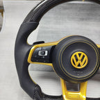 Custom Carbon Fiber Steering Wheel for VW Golf MK7 GTI / Golf R