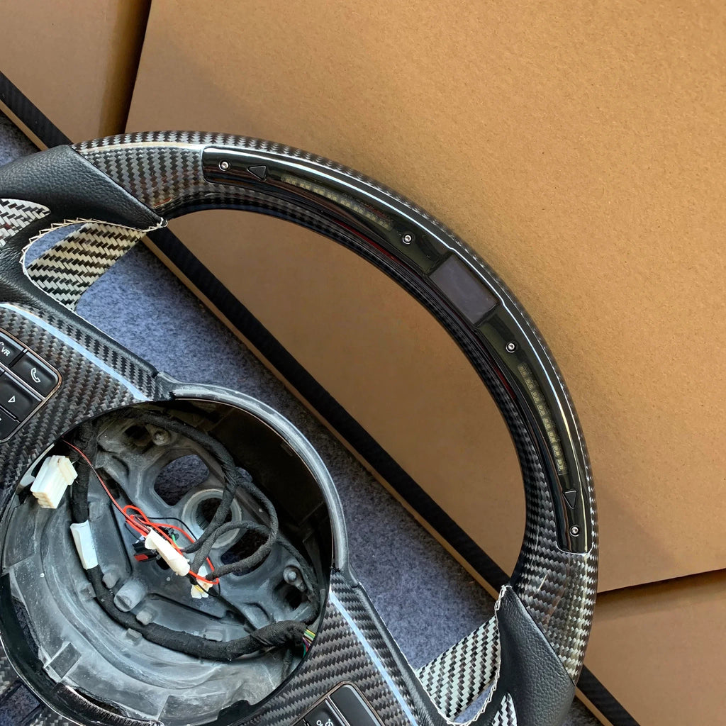 LED Carbon Fiber Steering Wheel Fits Jeep Grand Cherokee 2011-2013