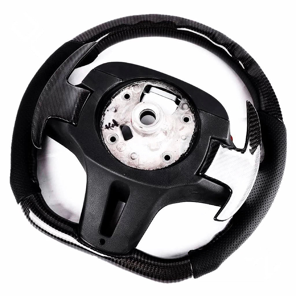 Carbon Fiber Steering Wheel Fits BMW M8, X5M, F90 M5, G80 M3, M4, M850i, X6M, X4M, X3M 2017-2021