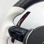 BMW F-Chassis Carbon Fiber Steering Wheel, Fits 3/4/5/6/7 Series & X3-X6