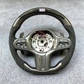 LED Carbon Fiber Steering Wheel Fits BMW 1 2 3 4 M Series F4X G2X F8X G80 2016+