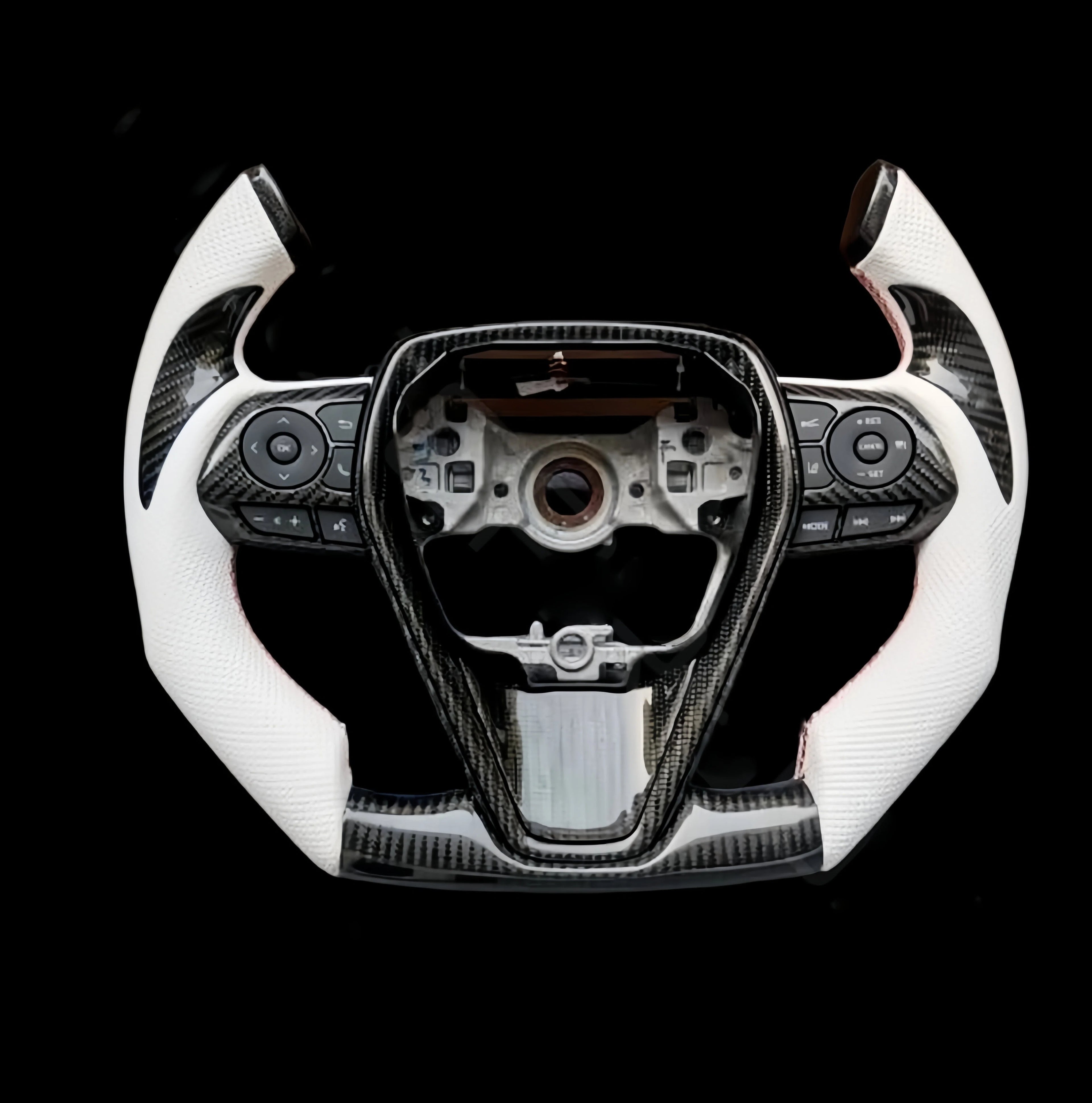 F1 Style Carbon Fiber Steering Wheel for Toyota Camry SE XSE TRD V6 2018–2024