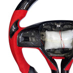 LED Carbon Fiber Steering Wheel Fits Maserati Ghibli 2014–2021