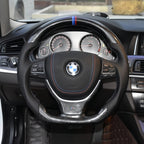 Carbon Fiber Flat Bottom Steering Wheel For BMW 4 Series