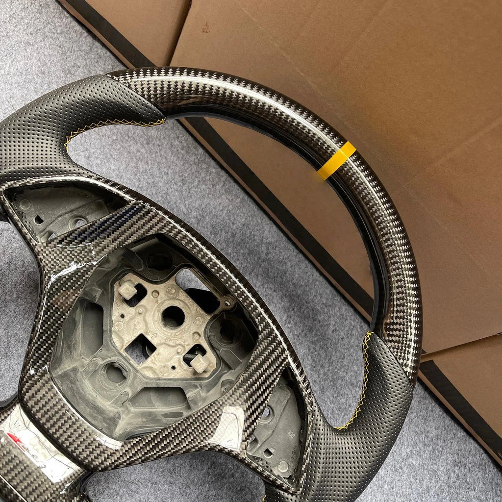 Carbon Fiber Steering Wheel For Corvette C7 2014‑2019 Upgrade