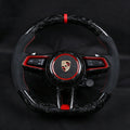 Carbon Fiber Steering Wheel Fits Porsche 992 (911), 982 (718 Cayman/Boxster), 971.2 (Panamera)