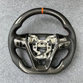 Carbon Fiber Steering Wheel Fits Ford Explorer, Taurus, Edge, Flex 2011–2020
