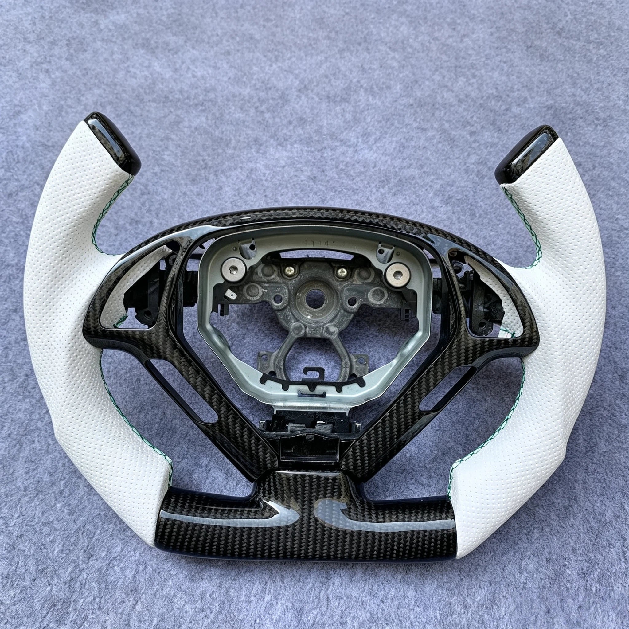 F1 Style Carbon Fiber Steering Wheel For Infiniti G37 2007-2015