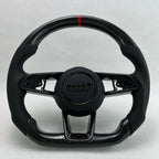 Real Carbon Fiber Steering Wheel For Audi 2018 R8 V10 Performance