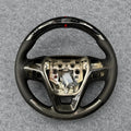 LED Carbon Fiber Steering Wheel Fits 2013–2019 Ford Taurus, Edge, Explorer, Flex