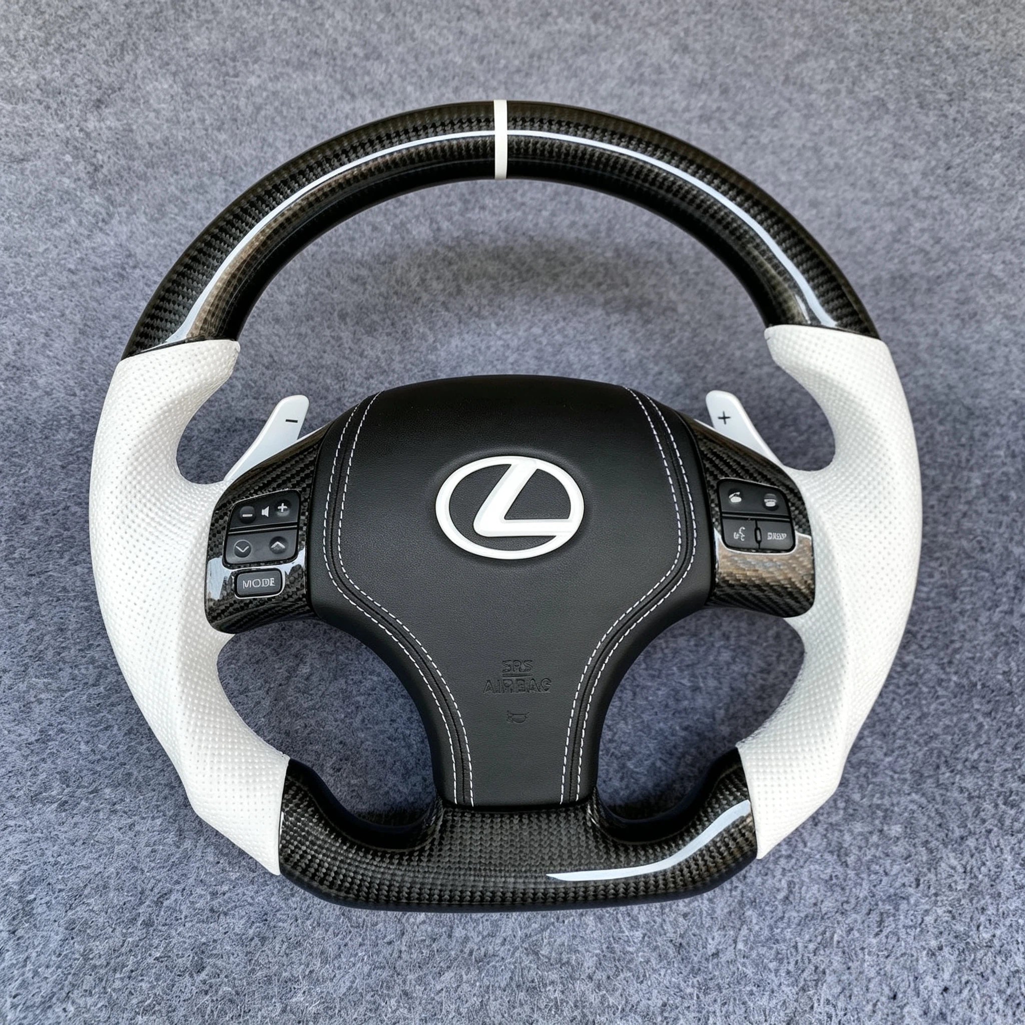 Carbon Fiber Steering Wheel Fits Lexus IS250 IS350 ISF