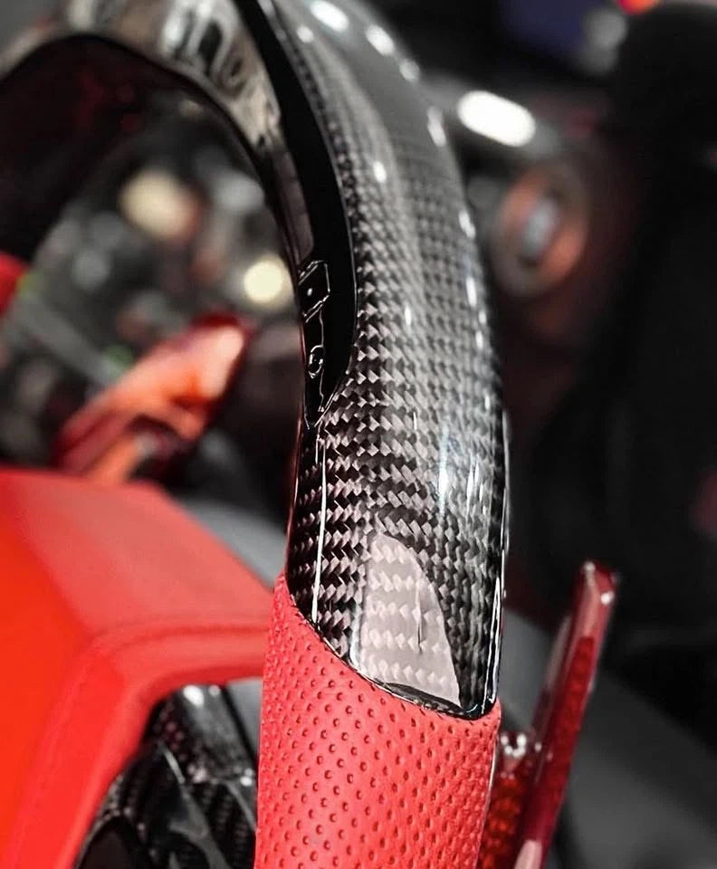 LED Carbon Fiber Steering Wheel Fits Lexus NX