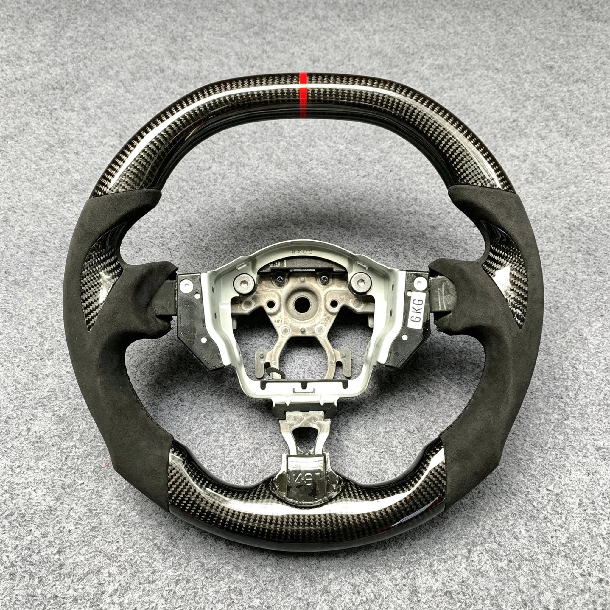 Custom Carbon Fiber Steering Wheel Fits Nissan Juke 2010-2019 | 370Z Z34 2009-2020