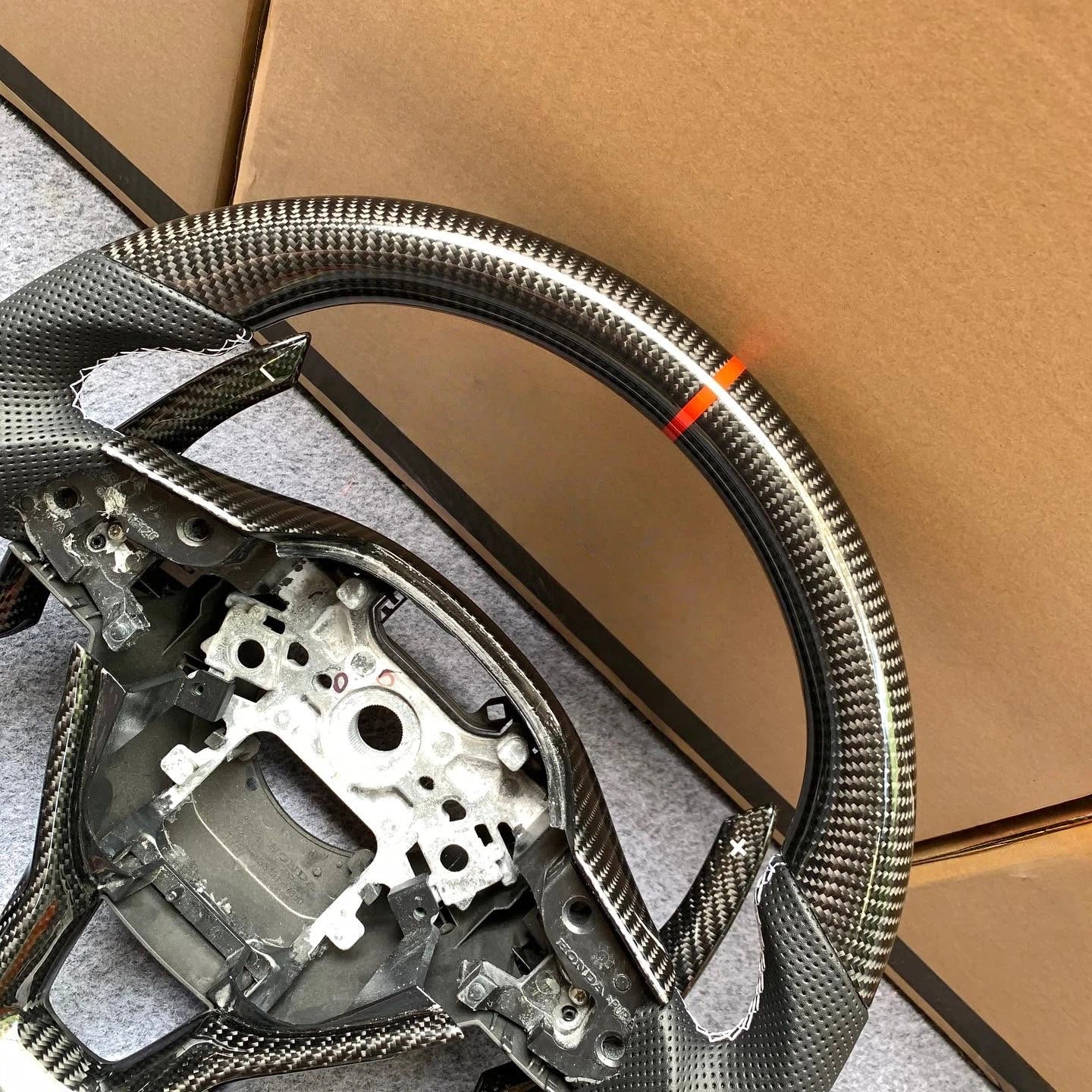 Carbon Fiber Steering Wheel Fits Honda Accord Insight 2018-2022