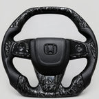 Forged Carbon Fiber Steering Wheel Fits Honda Civic 10th Gen 2016-2021