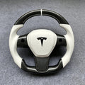 Custom Carbon Fiber Steering Wheel for Tesla Model 3 / Model Y