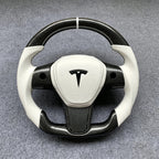 Custom Carbon Fiber Steering Wheel for Tesla Model 3 / Model Y