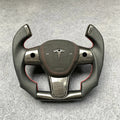 F1 Shape Carbon Fiber Steering Wheel For Tesla Model 3 / Model Y
