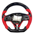 LED Carbon Fiber Steering Wheel Fits Maserati Ghibli 2014–2021