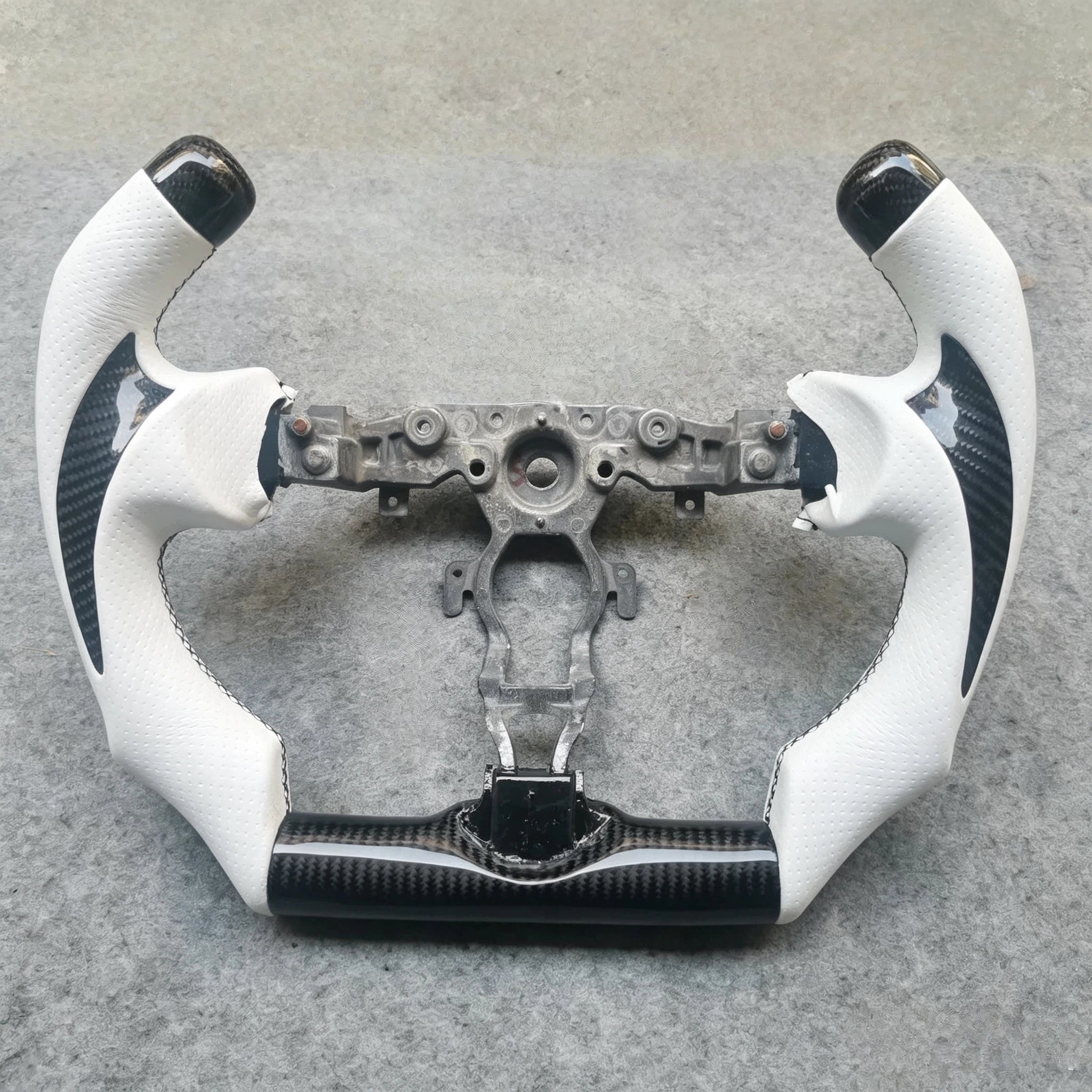 F1 Style Carbon Fiber Steering Wheel Fits Nissan 370Z Z34 2009-2020