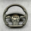 Alcantara Carbon Fiber Steering Wheel for Tesla Model S / Model X