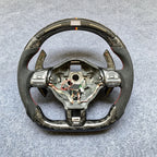 LED Forged Carbon Fiber Steering Wheel Fits VW MK6 GTI / R