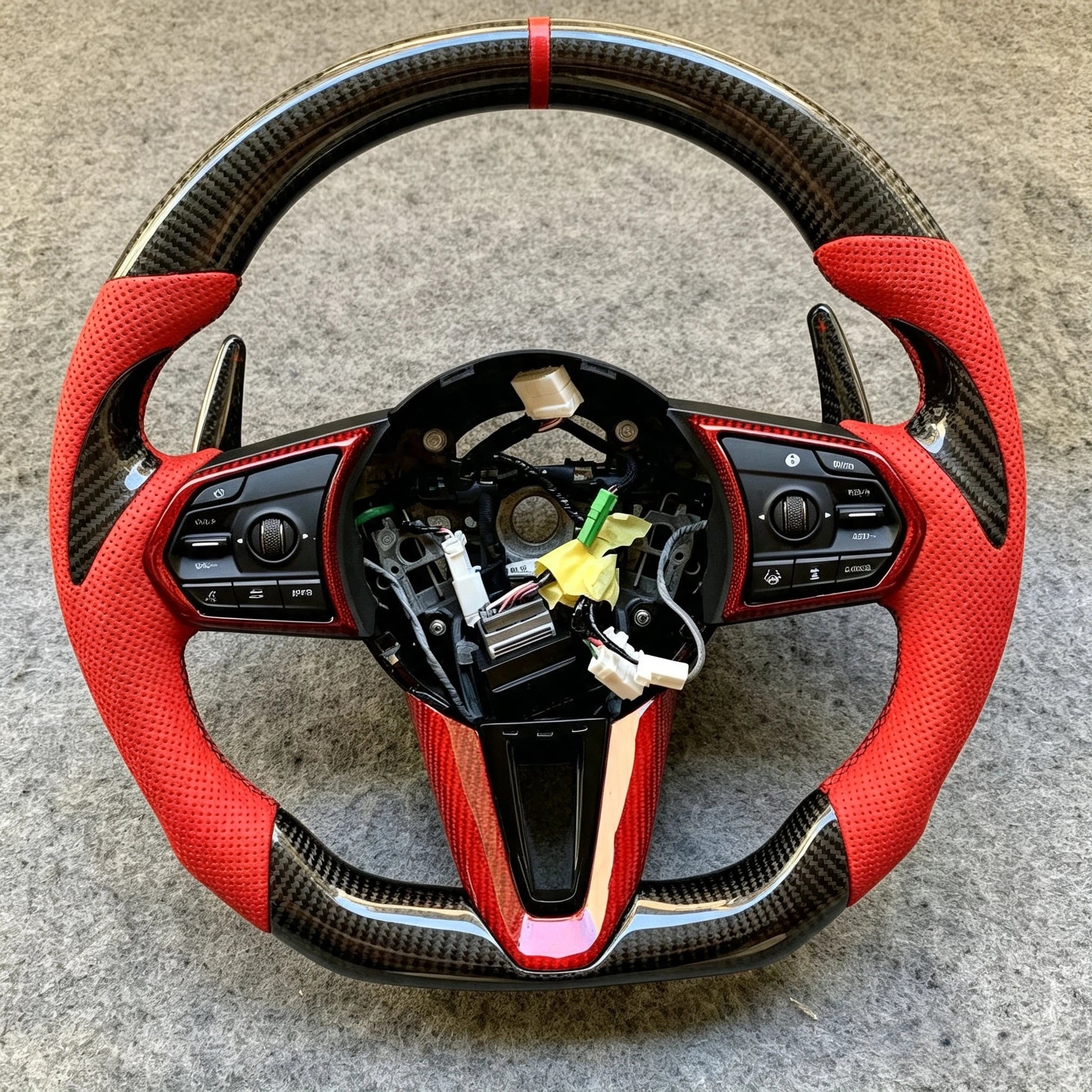 Carbon Fiber Steering Wheel For Acura RDX 2019‑2025
