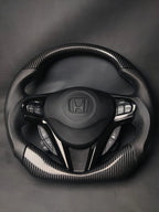 Carbon Fiber Steering Wheel Fits Honda CR-Z