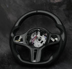 Carbon Fiber Steering Wheel for 2023 BMW M550i xDrive (G30 LCI)