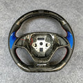 LED Forged Carbon Fiber Steering Wheel Fits Corvette C7 2014-2019