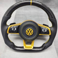 Custom Carbon Fiber Steering Wheel for VW Golf MK7 GTI / Golf R