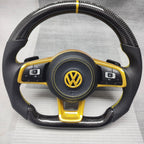 Custom Carbon Fiber Steering Wheel for VW Golf MK7 GTI / Golf R